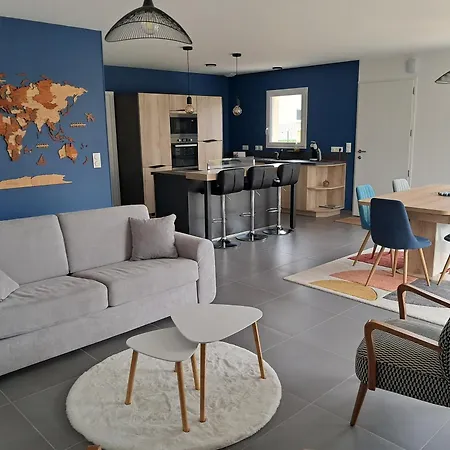Maison Recente A 5km Des Plages Du Debarquement Casa de Férias *